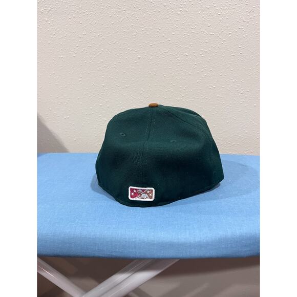 New Era 59FIFTY Tampa Bay Devil Rays Hat Size 7 3/8 Tie Dye Brim Fitted Cap MLB - Picture 3 of 5